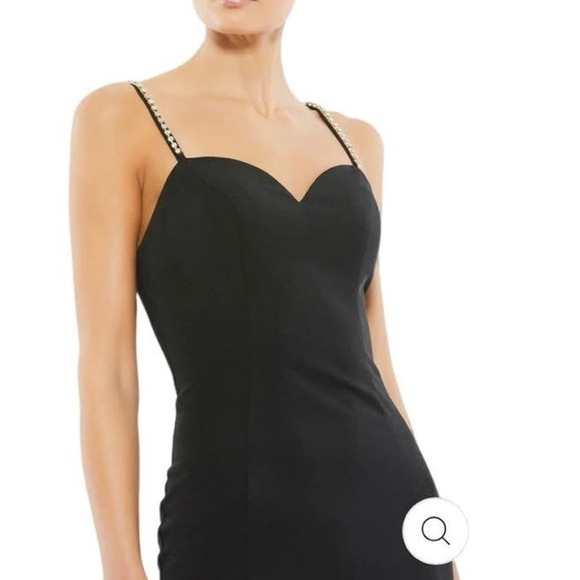 Ieena for MacDuggal SWEETHEART EVENING GOWN W/ RHINESTONE MSRP $298 Size 14 NWT - Picture 4 of 10